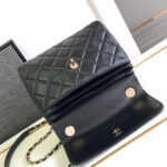 Chanel Flap Bag With Top Handle A92236 Black